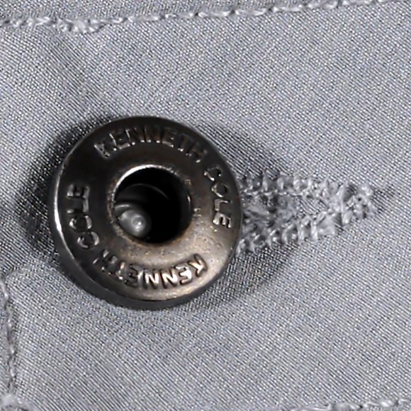 Kenneth Cole Mens 30 Chino Short Polyester Spandex Gray Stretch Performance Golf - Picture 5 of 10